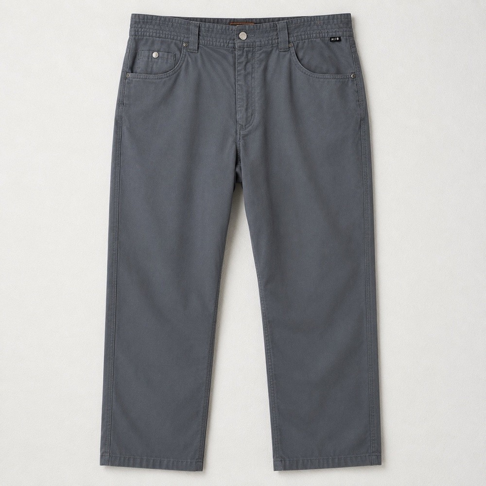 Howler Brothers Men's 38x32 Fits 37.5x31.5 Gray Green Cordura Utility Work Pants